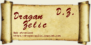Dragan Zelić vizit kartica
